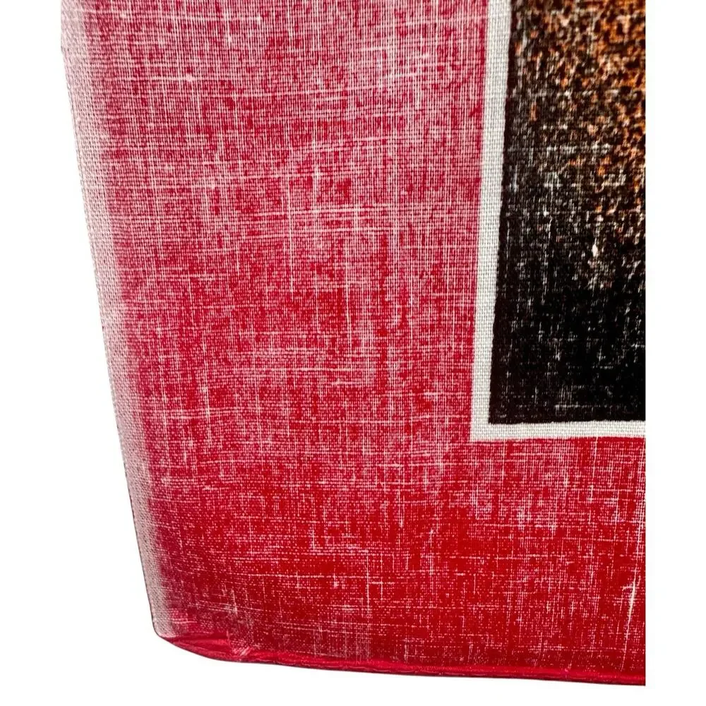 Harley Davidson Red Bandana‎ USA RN 16463 Scarf Handkerchief Eagle Cotton Poly